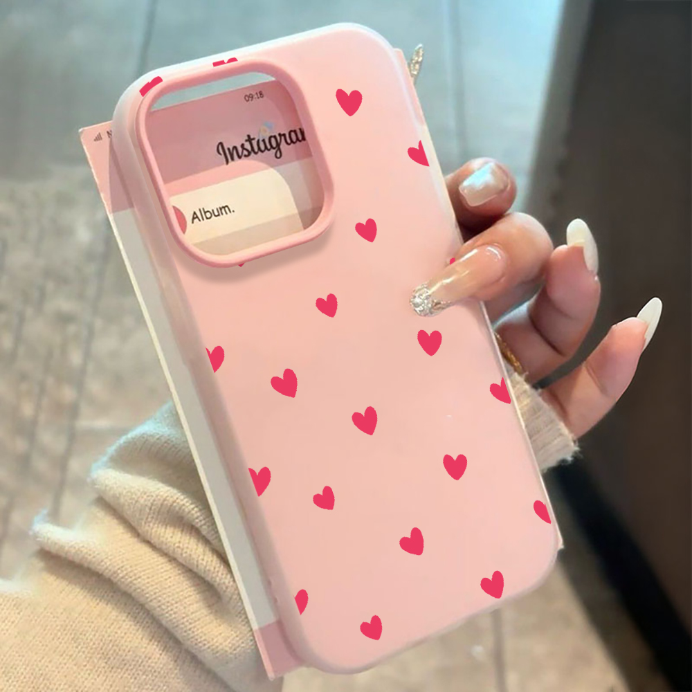 Red Love Heart Pattern Phone C - đánh giá và giá Xiaomi Redmi Note 14
