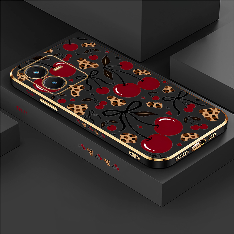 Print Cherry Case For Vivo Y28 - đánh giá và giá Vivo Y28
