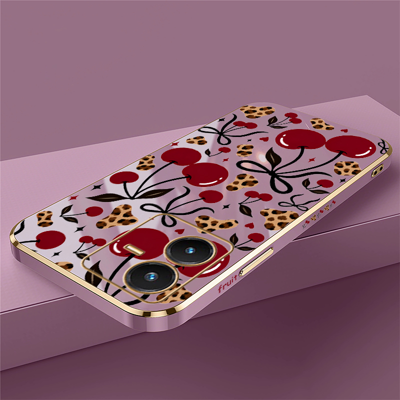 Print Cherry Case For Vivo Y28 - đánh giá và giá Vivo Y28