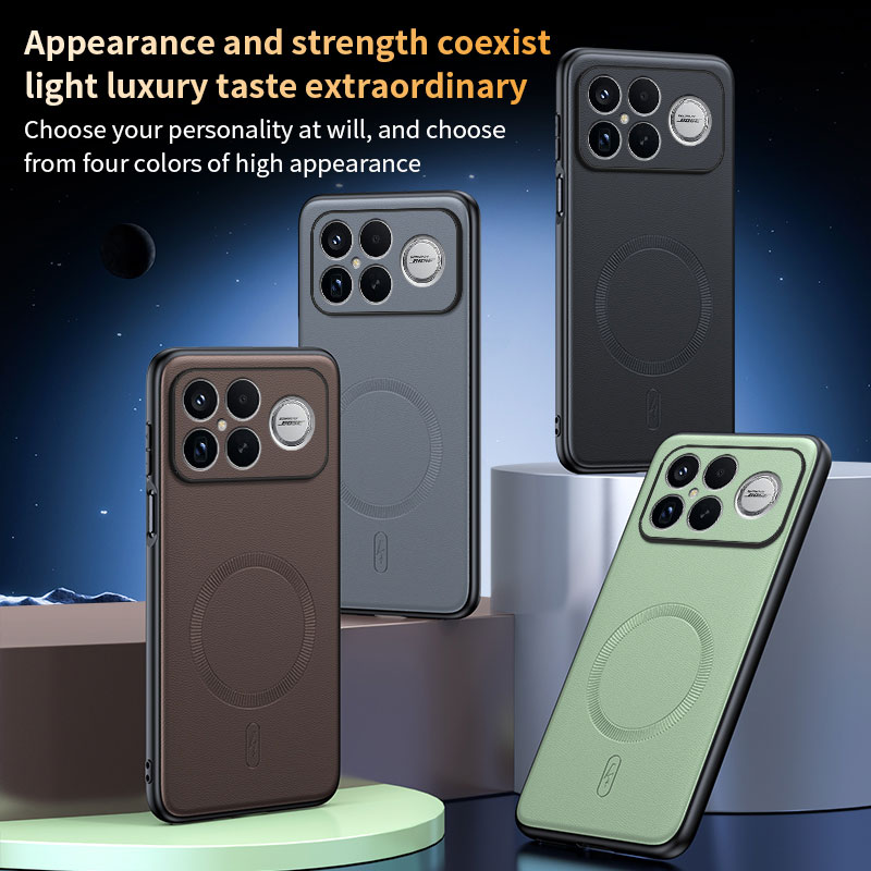 Luxury Soft Silicone Leather C - đánh giá và giá Xiaomi Poco X6