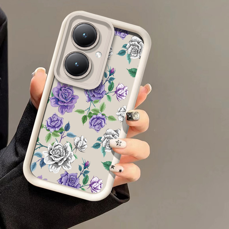 Flower Painting Phone Case For - đánh giá và giá Vivo Y28