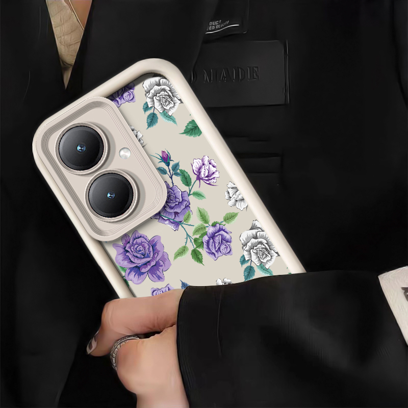 Flower Painting Phone Case For - đánh giá và giá Vivo Y28