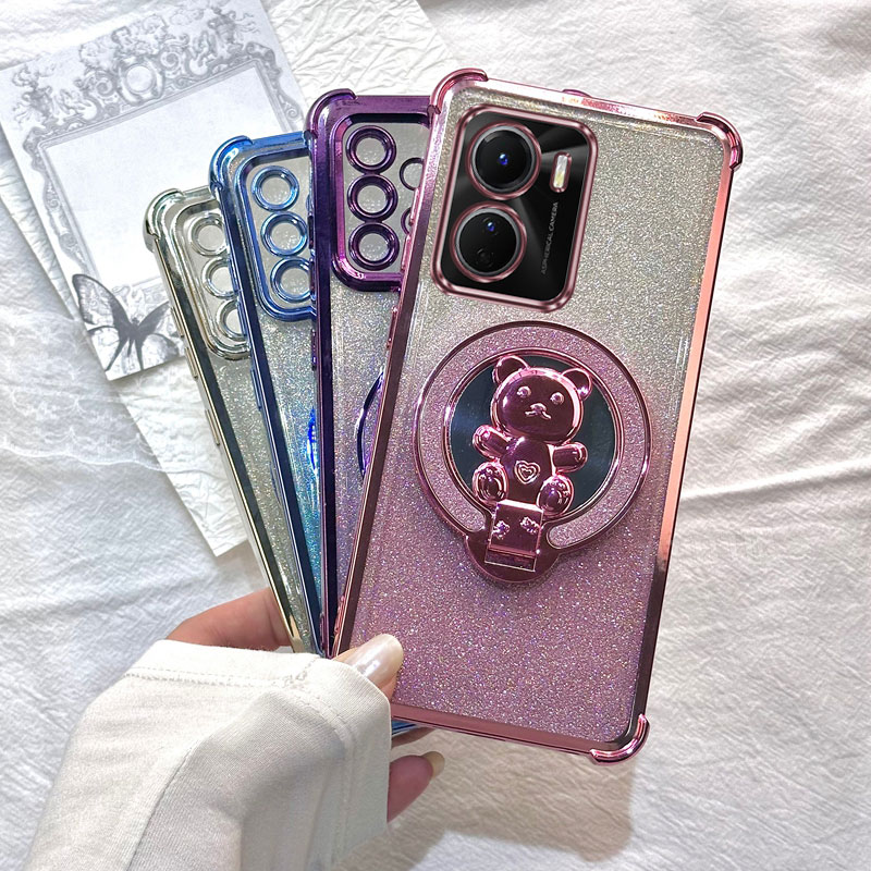 Heart Bear Glitter Phone Holde - đánh giá và giá Vivo Y28