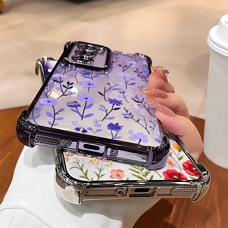 Watercolor Flower Pattern Case - đánh giá và giá Vivo Y28