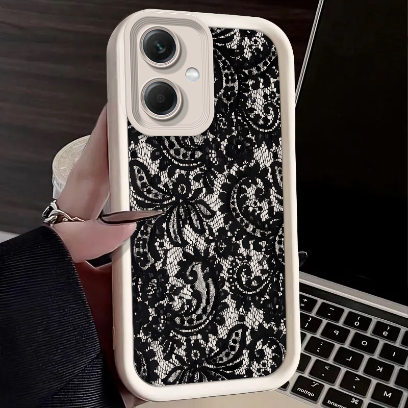 Hollow Lace Design Case for Xi - đánh giá và giá Xiaomi Redmi Note 14