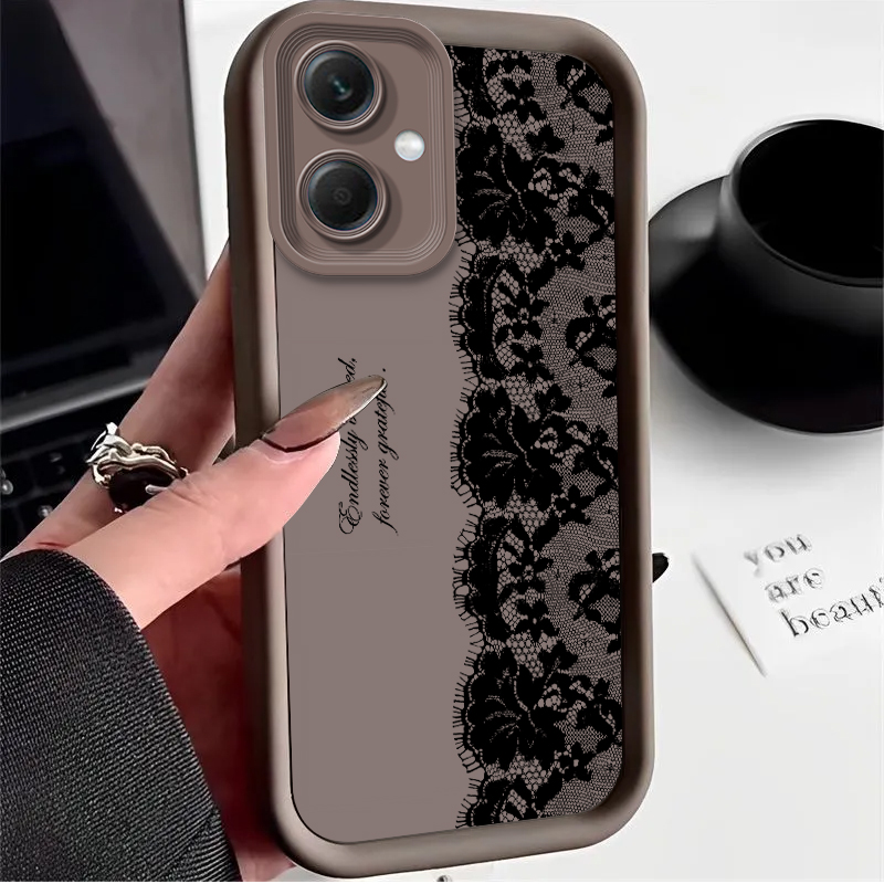 Hollow Lace Design Case for Xi - đánh giá và giá Xiaomi Redmi Note 14